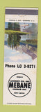 Matchbook Cover - Mebane Lumber Homes Mebane NC