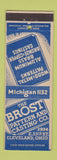 Matchbook Cover - Brost PATtern and Casting Cleveland OH