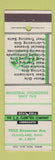 Matchbook Cover - Sea Gull Lubricants CH Clark oil Cleveland OH