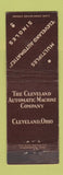 Matchbook Cover - Cleveland Automatic Machine Company Cleveland OH
