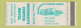 Matchbook Cover - University Center Motel Cleveland OH WEAR
