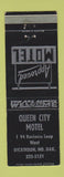 Matchbook Cover - Queen City Motel Dickinson ND