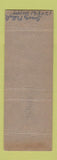 Matchbook Cover - Mint Cafe Velva ND