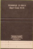 Matchbook Cover - Old Drovers Inn Dover Plains NY 40 Strike