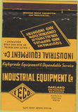 Matchbook Cover - Industrial Equpment Eureka Oakland CA Reno NV 40 Strike