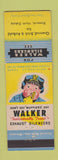 Matchbook Cover - Walker Silencers Mufflers Bismarck ND Brink & Reibold