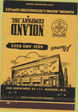 Matchbook Cover - Noland Company Plumbing Heating Raleigh NC 40 Strike
