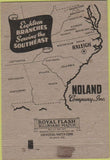 Matchbook Cover - Noland Company Plumbing Heating Raleigh NC 40 Strike