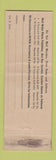 Matchbook Cover - Sun Ray Film Service Fargo ND photography