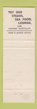 Matchbook Cover - M&J Brand Steak House West Fargo ND