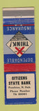 Matchbook Cover - Citizens State Bank Pembina ND WEAR