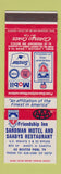 Matchbook Cover - Friendship Inn Sandman Motel Minot ND