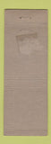 Matchbook Cover - Quinlan's Cafe Villard Hotel Dickinson ND