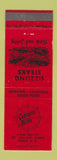 Matchbook Cover - Captain's Table Fargo ND