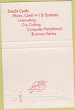 Matchbook Cover - P and L Products St Louis MO credit cards id's 40 Strike