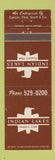 Matchbook Cover - Indian Lakes Country Club  Bloomingdale IL