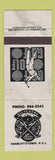 Matchbook Cover - Belvedere Golf Club Charlottetown PEI PE