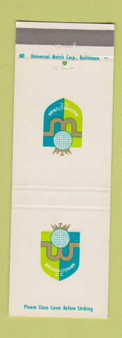 Matchbook Cover - Washingtonian Country Club Gaithersburg MD