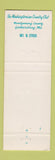 Matchbook Cover - Washingtonian Country Club Gaithersburg MD
