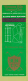 Matchbook Cover - Belmont Hills Country Club St Clairsville OH