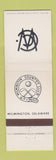 Matchbook Cover - Wilmington Country Club DE