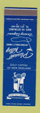 Matchbook Cover - Pleasant Valley Country Club Sutton MA