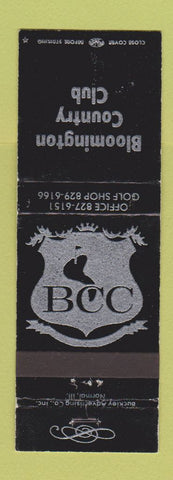Matchbook Cover - Bloomington Country Club IL?