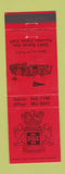 Matchbook Cover - Mile Square Restaurant Golf Mountain Valley CA