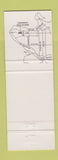 Matchbook Cover - University Golf Club Vancouver BC WEAR