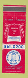 Matchbook Cover - Tom Unik Insurance Cleveland OH