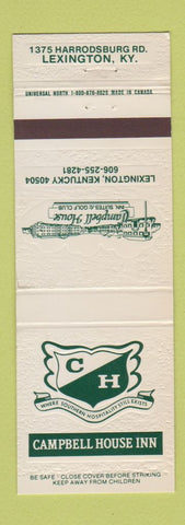 Matchbook Cover - Campbell House Inn Lexington KY