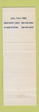 Matchbook Cover - Campbell House Inn Lexington KY