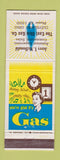 Matchbook Cover - East Ohio Gas Cleveland OH propane