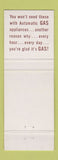 Matchbook Cover - East Ohio Gas Cleveland OH propane