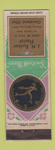 Matchbook Cover - FTD Flowers JN Eucker Cleveland OH