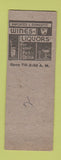 Matchbook Cover - J Lou Grille Lakewood OH