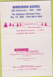 Matchbook Cover - Harrisburg Dairies PA 1956 40 Strike
