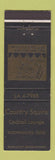 Matchbook Cover - Country Squire Cocktail Lounge Independence OH