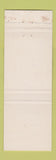 Matchbook Cover - Walker Furniture Toledo OH carpet