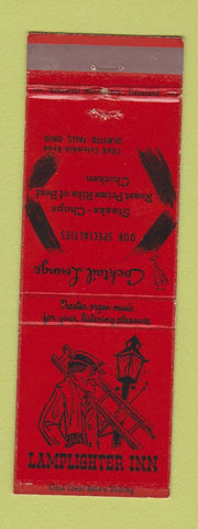 Matchbook Cover - Lamplighter Inn Olmsted Falls OH
