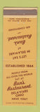 Matchbook Cover - Bun's Restaurant Delaware OH