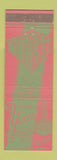 Matchbook Cover - Hotel Yucca Raton NM #1 PINK GREEN