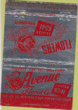 Matchbook Cover - Avenue Floral Flowers Houston TX 40 Strike