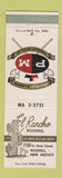Matchbook Cover - El Rancho Roswell NM Motel Paramount Motels