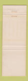 Matchbook Cover - Schindewolf Funeral Home Kenton OH WEAR