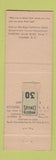 Matchbook Cover - Azteca Shop Tijuana Mexico