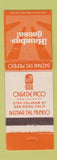 Matchbook Cover - Hambur-guesa Casa De Pico San Diego CA