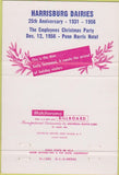 Matchbook Cover - Harrisburg Dairies PA 1956 40 Strike