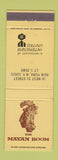 Matchbook Cover - Mayan Room New York City