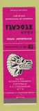 Matchbook Cover - Gran Teocali Restaurant Piramides De Teotihuacan Mexico